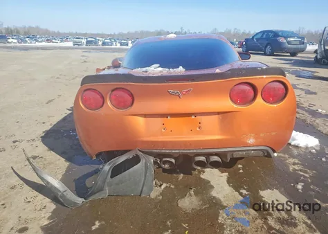 2007 Chevrolet Corvette Z06 из США, поврежденный, VIN 1G1YY26E175123760